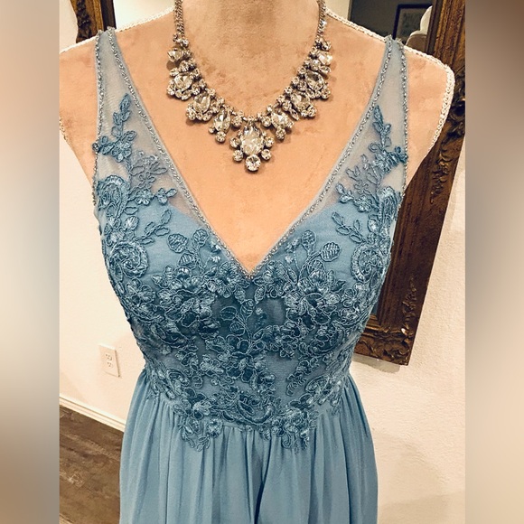 Azazie Amy Mother of the Bride Groom Bridesmaid Prom Dress - Picture 3 of 8